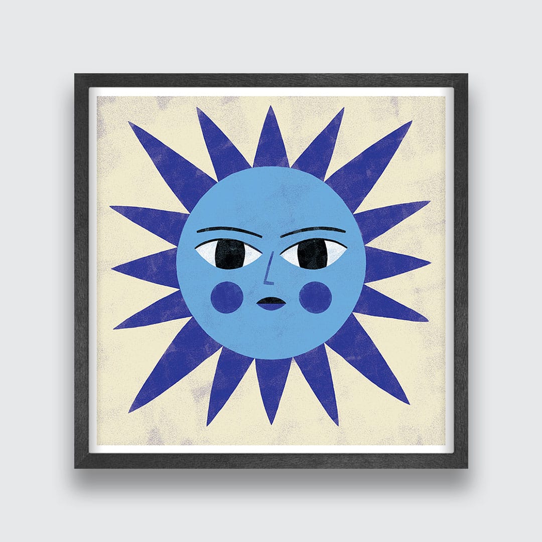 Sun Art Print by Agustina Shuan