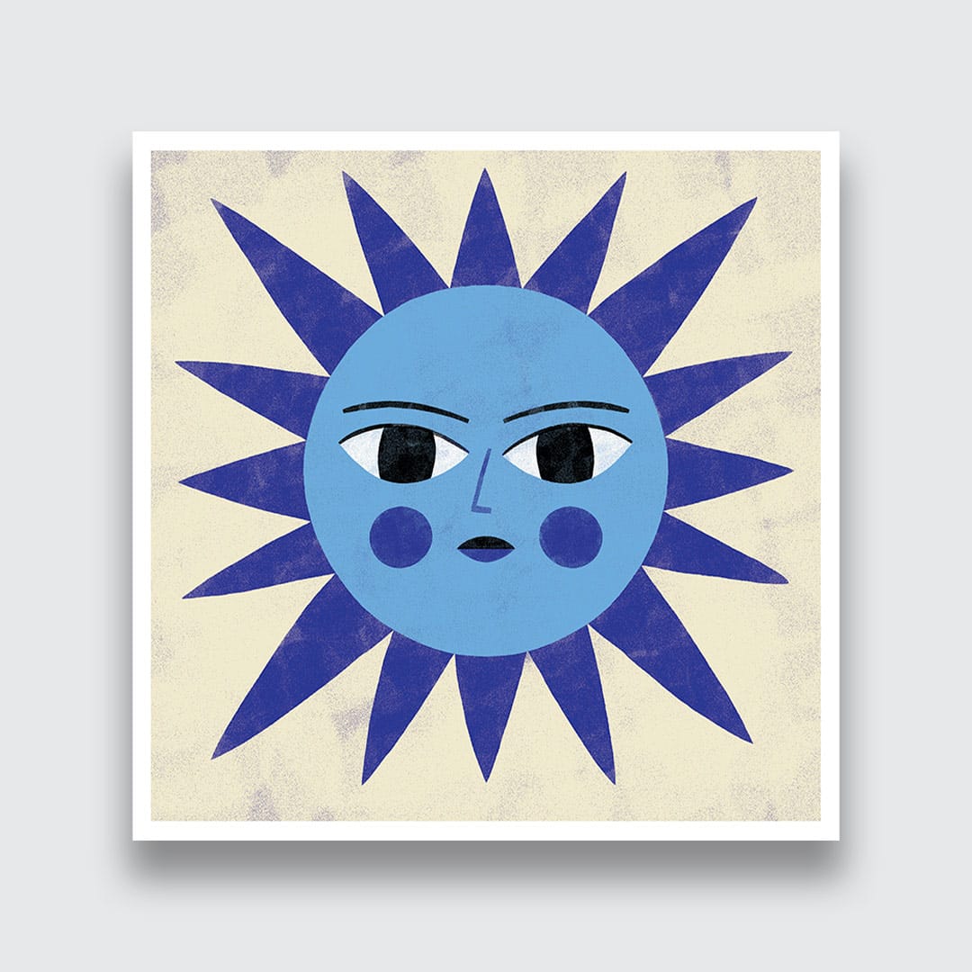 Sun Art Print by Agustina Shuan