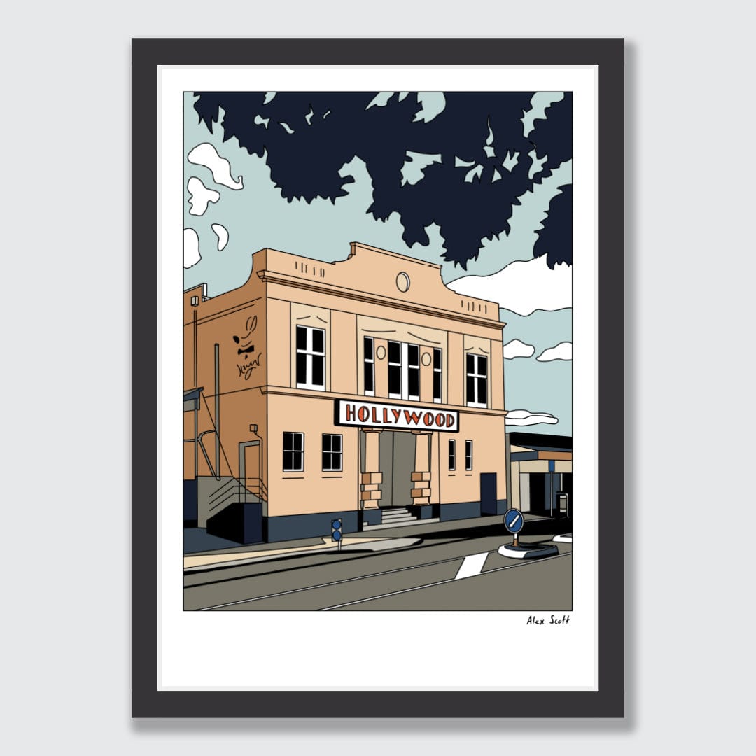The Hollywood Avondale Art Print by Alex Scott