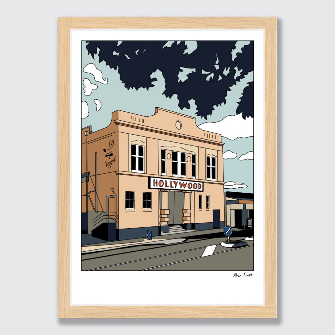 The Hollywood Avondale Art Print by Alex Scott