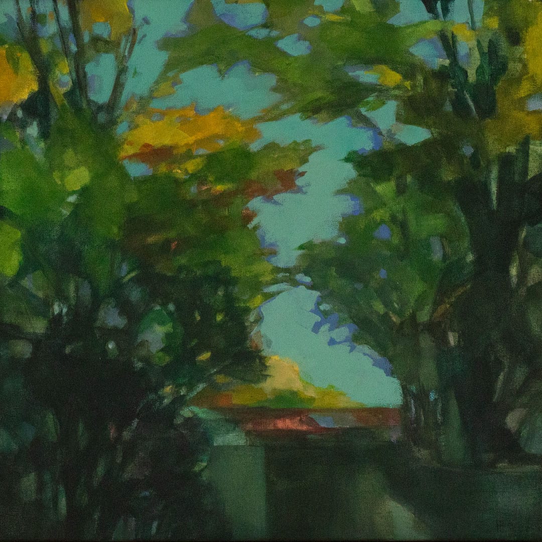 Through The Trees - Original Painting