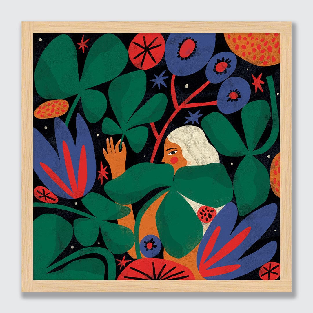 Trébol Art Print by Agustina Shuan