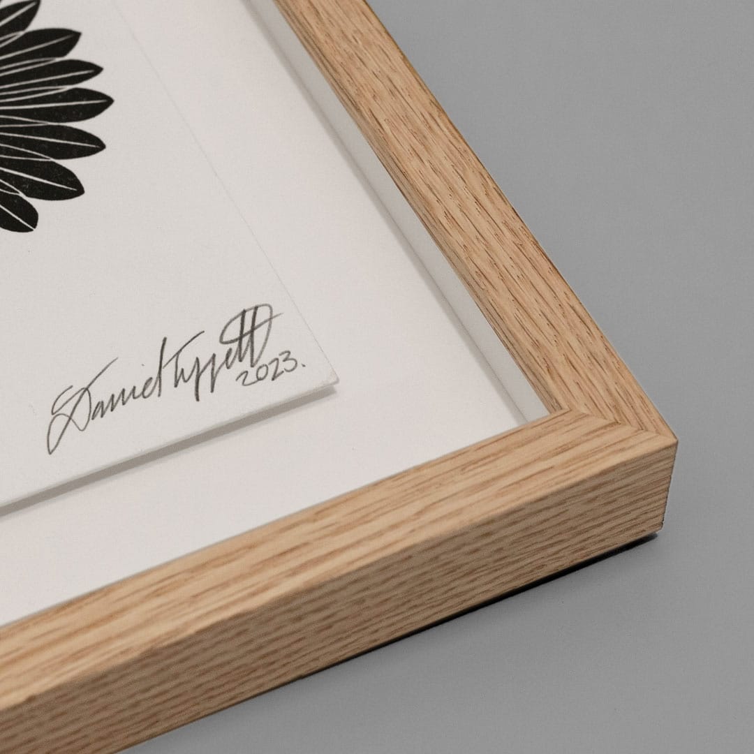 Fly Tui by Artist Dan Tippett - Custom Framed Limited Edition Screen Print