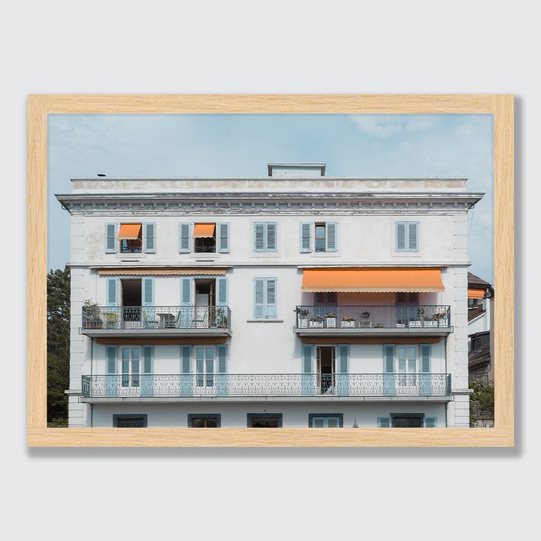 Vevey House Photographic Print by Giona Bridler