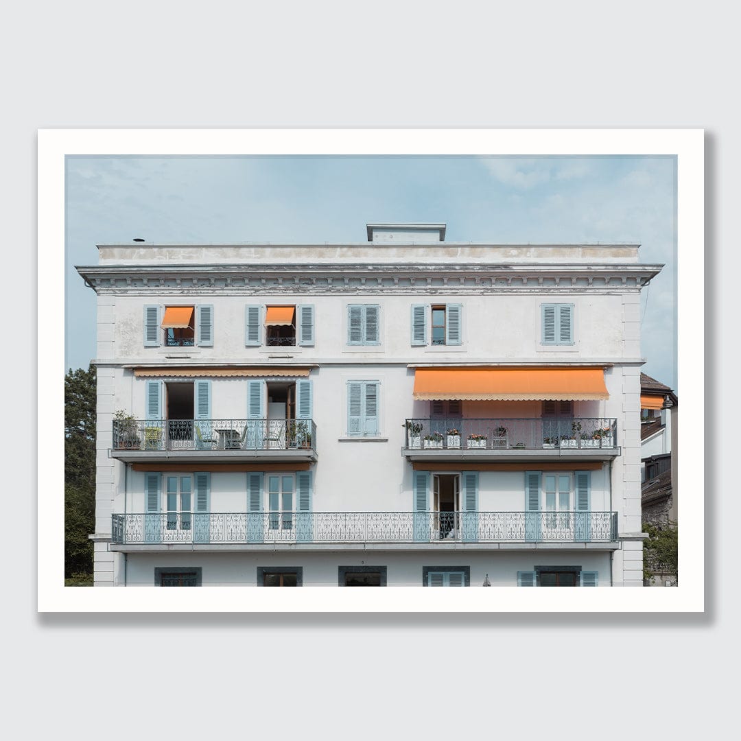 Vevey House Photographic Print by Giona Bridler