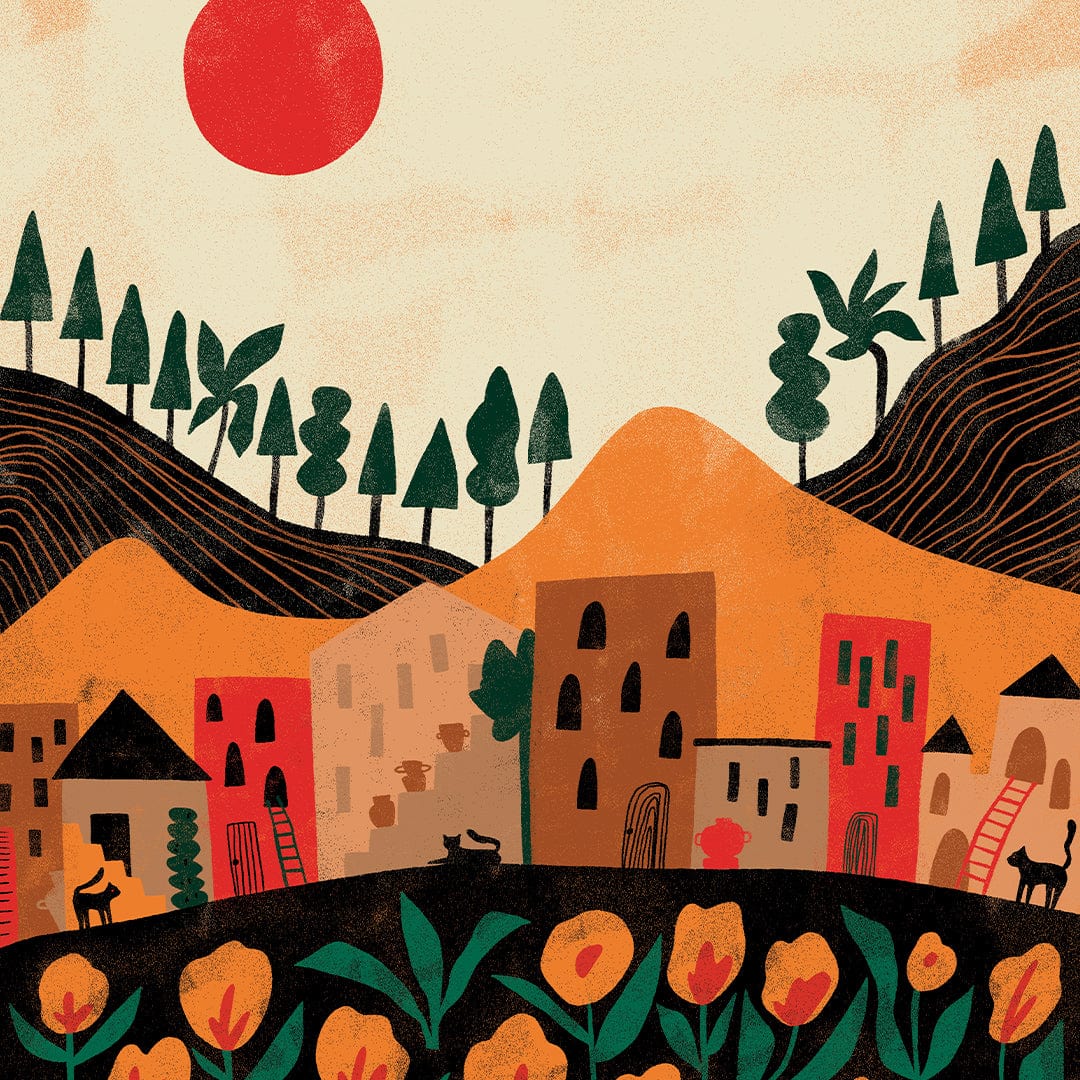 Villa Suerte Art Print by Agustina Shuan