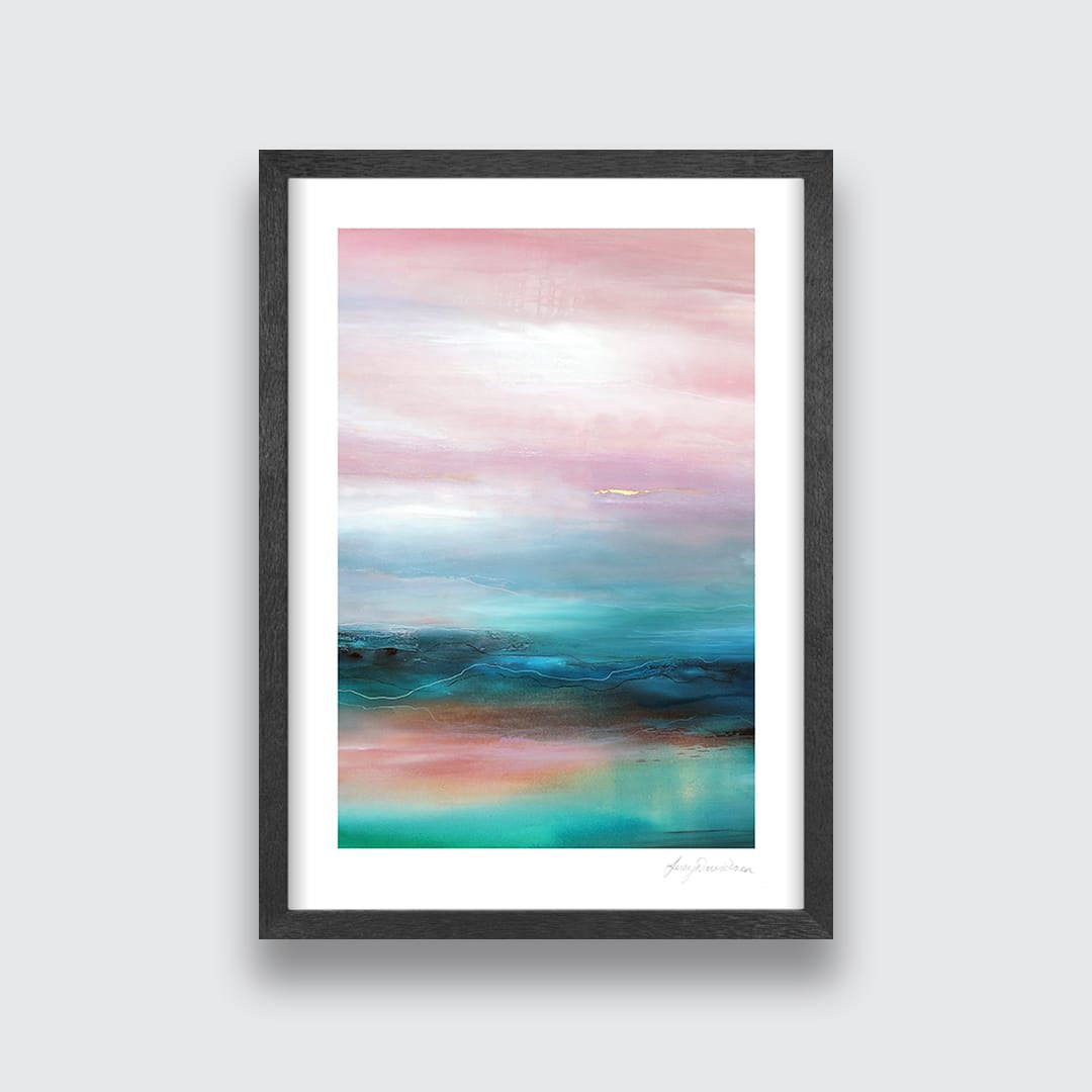 Wade Art Print by Lucy Davidson