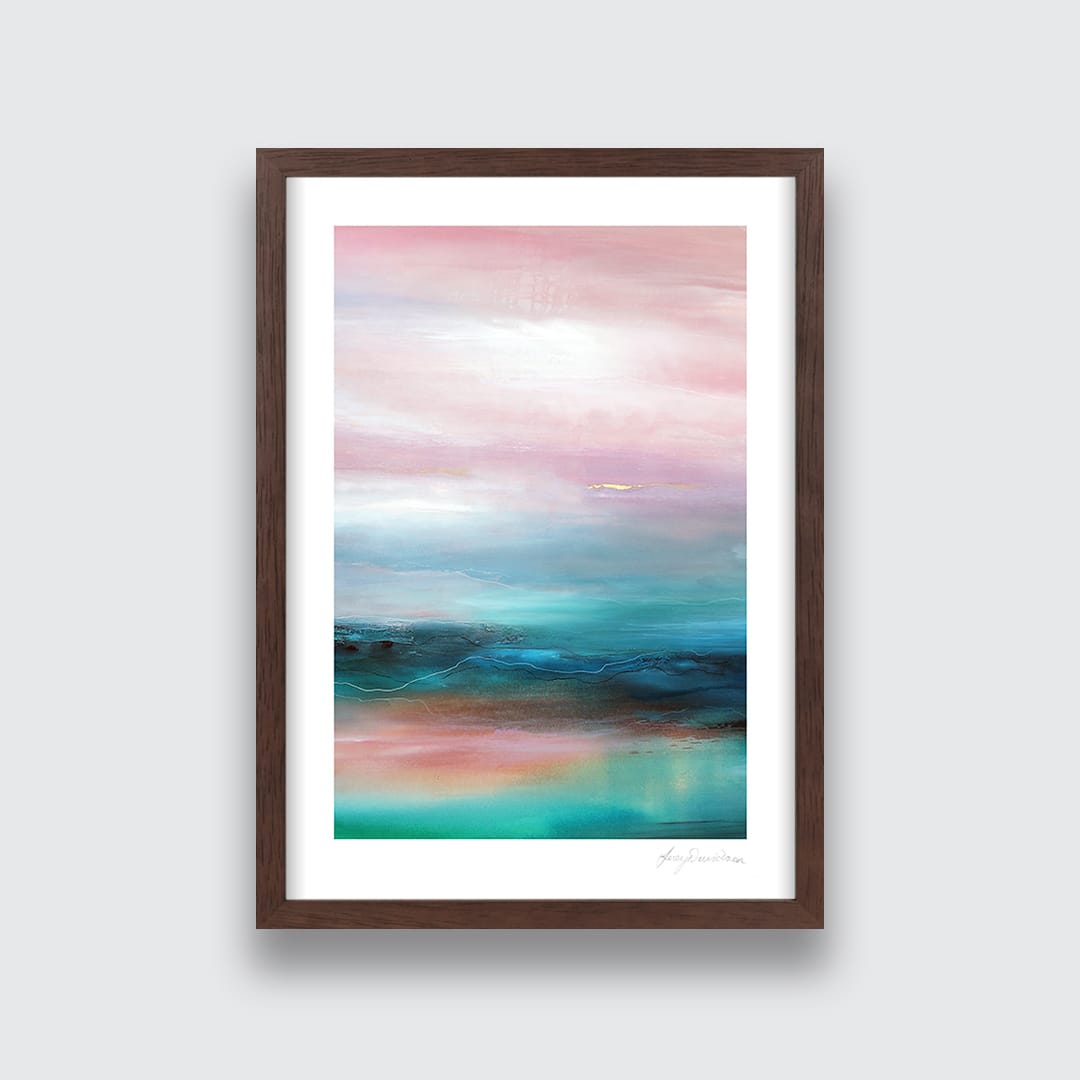 Wade Art Print by Lucy Davidson