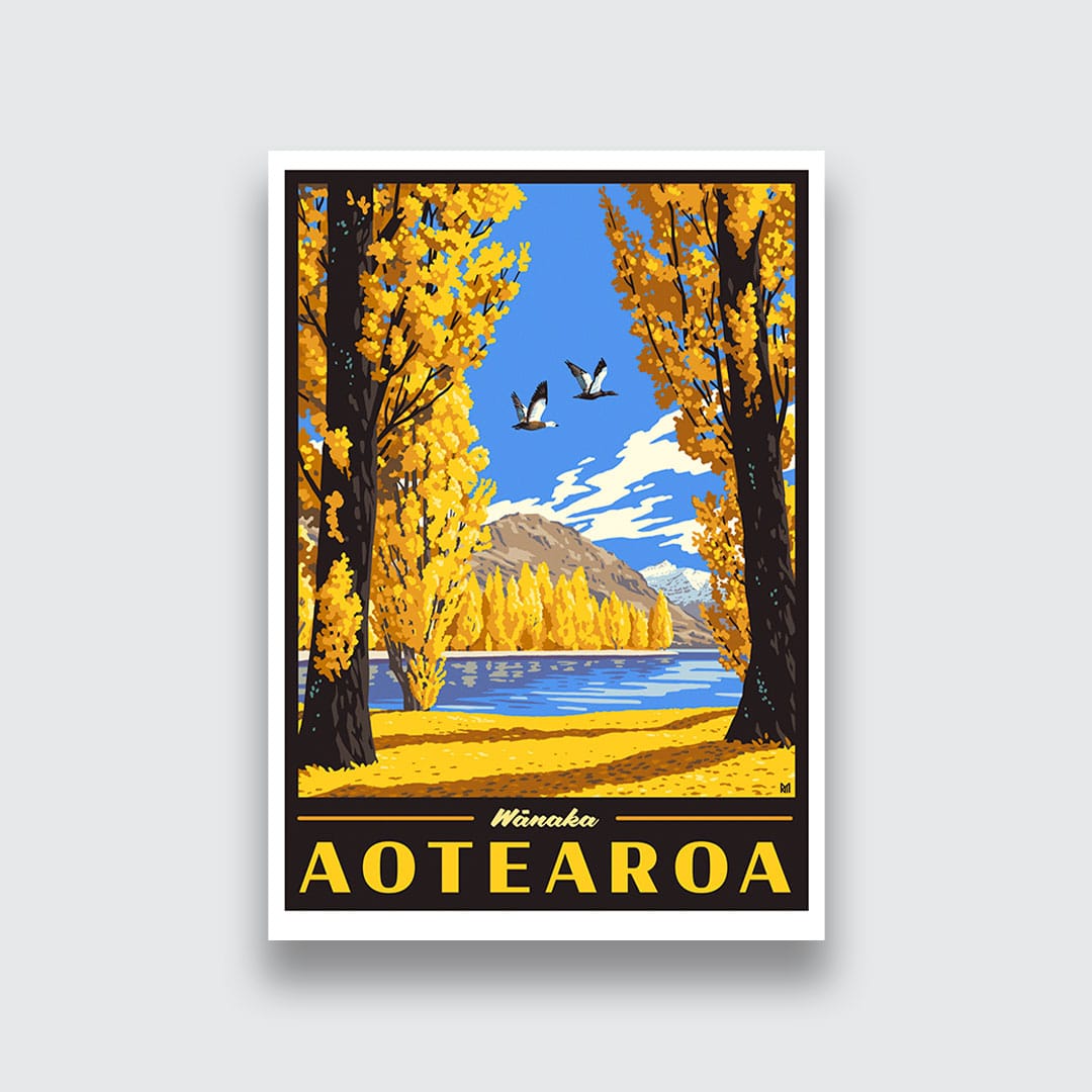 Wānaka Aotearoa Art Print by Ross Murray