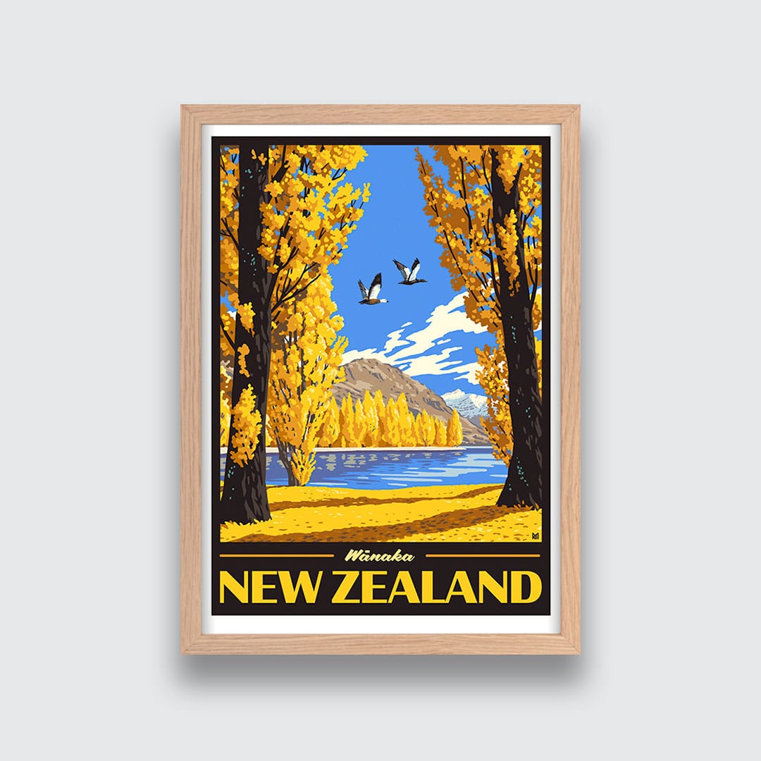 Wānaka Art Print by Ross Murray
