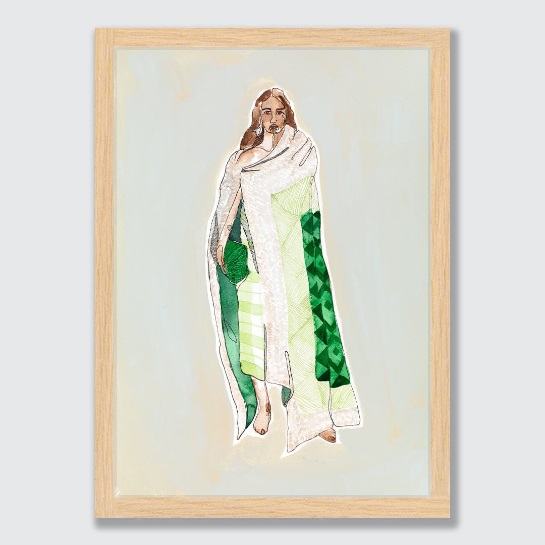 Whakaaio Art Print by Makus Art