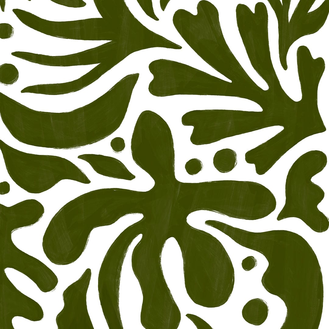 Winter Leaves Art Print by Home Time