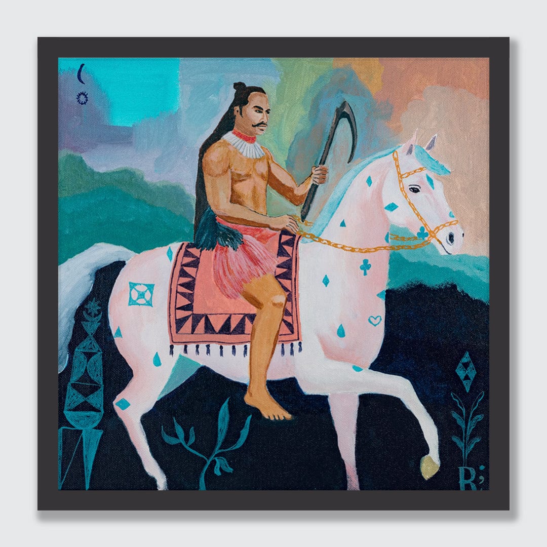 Rebel Riders No. 5 Limited Edition Art Print by Rakai Karaitiana
