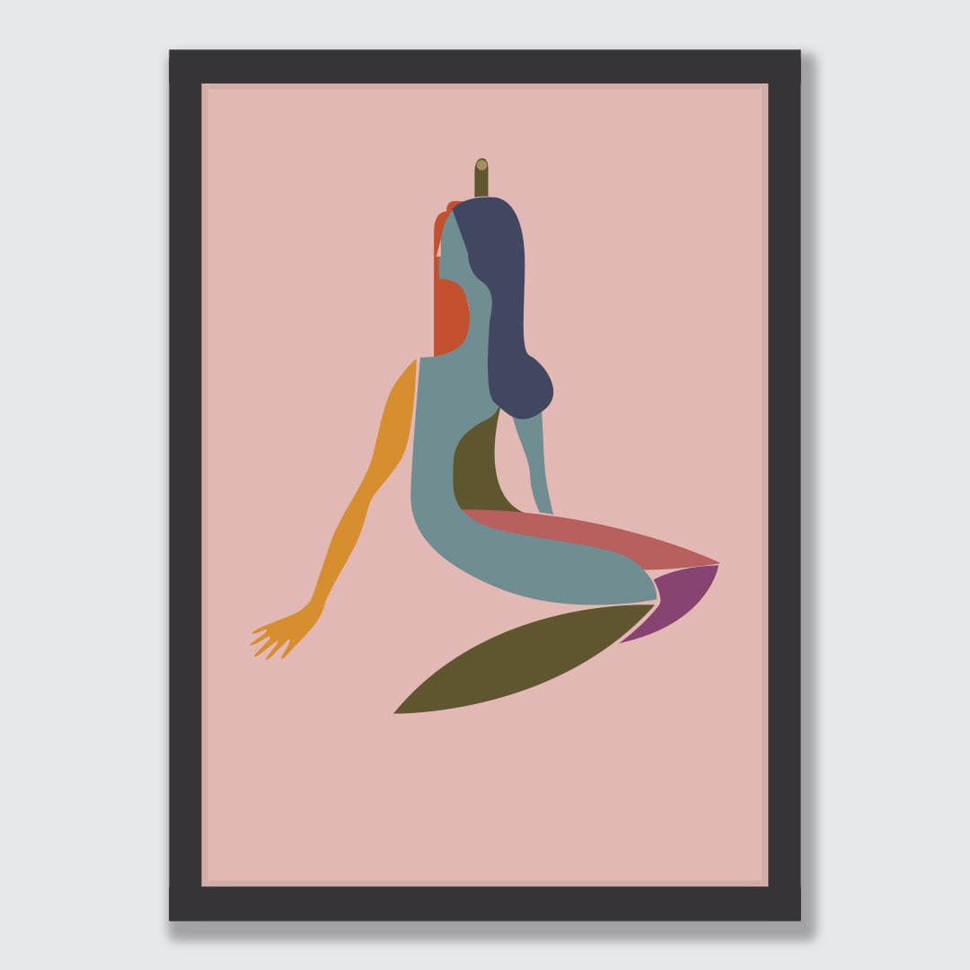 Pania No. 1 Limited Edition Art Print by Rakai Karaitiana