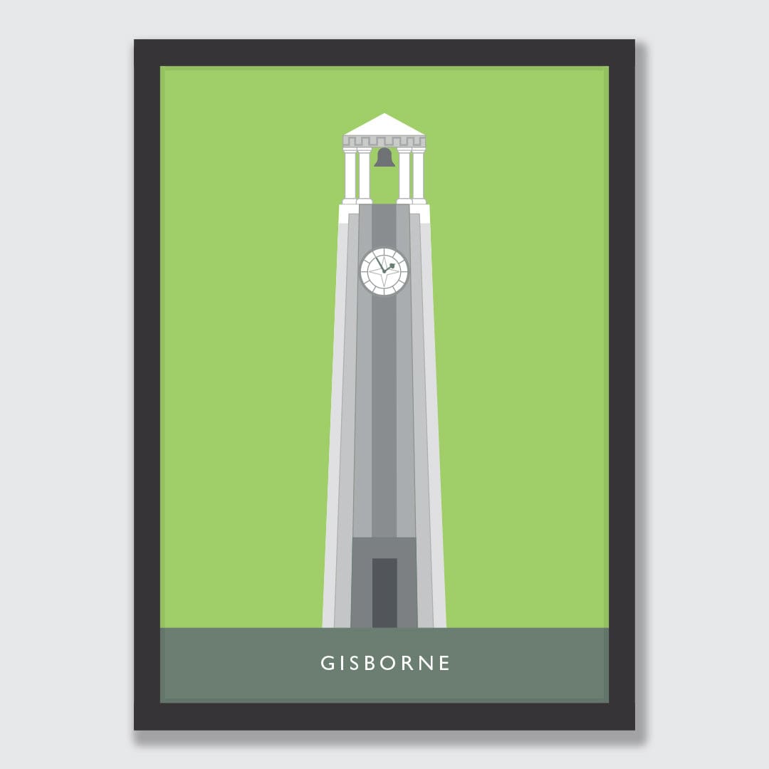 Gisborne Clock Tower Art Print by Hamish Thompson