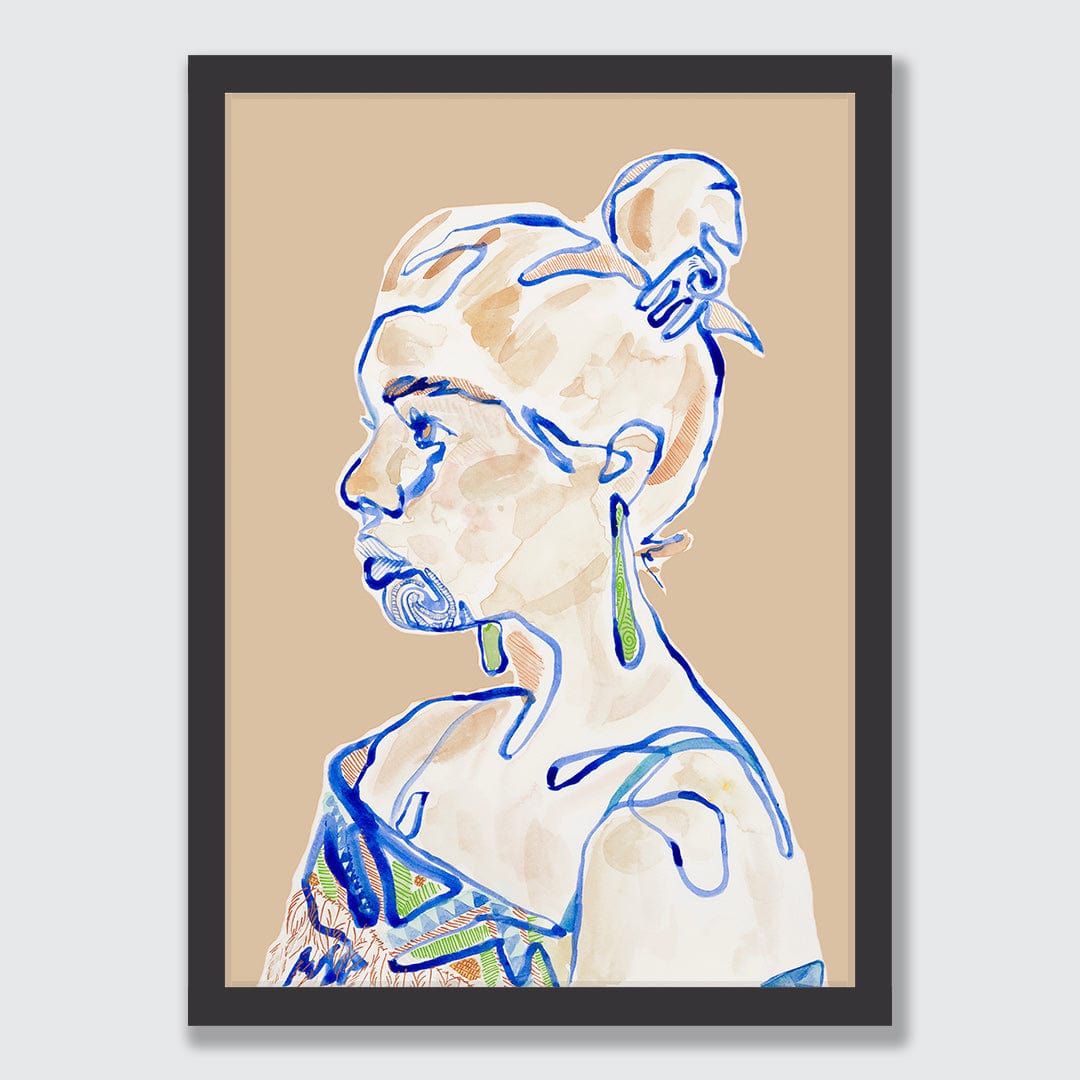 Hana Art Print by Makus Art