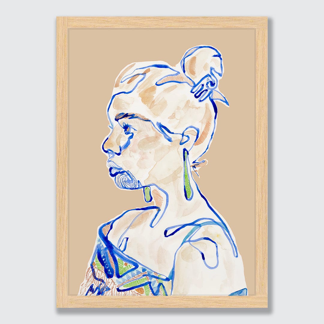 Hana Art Print by Makus Art