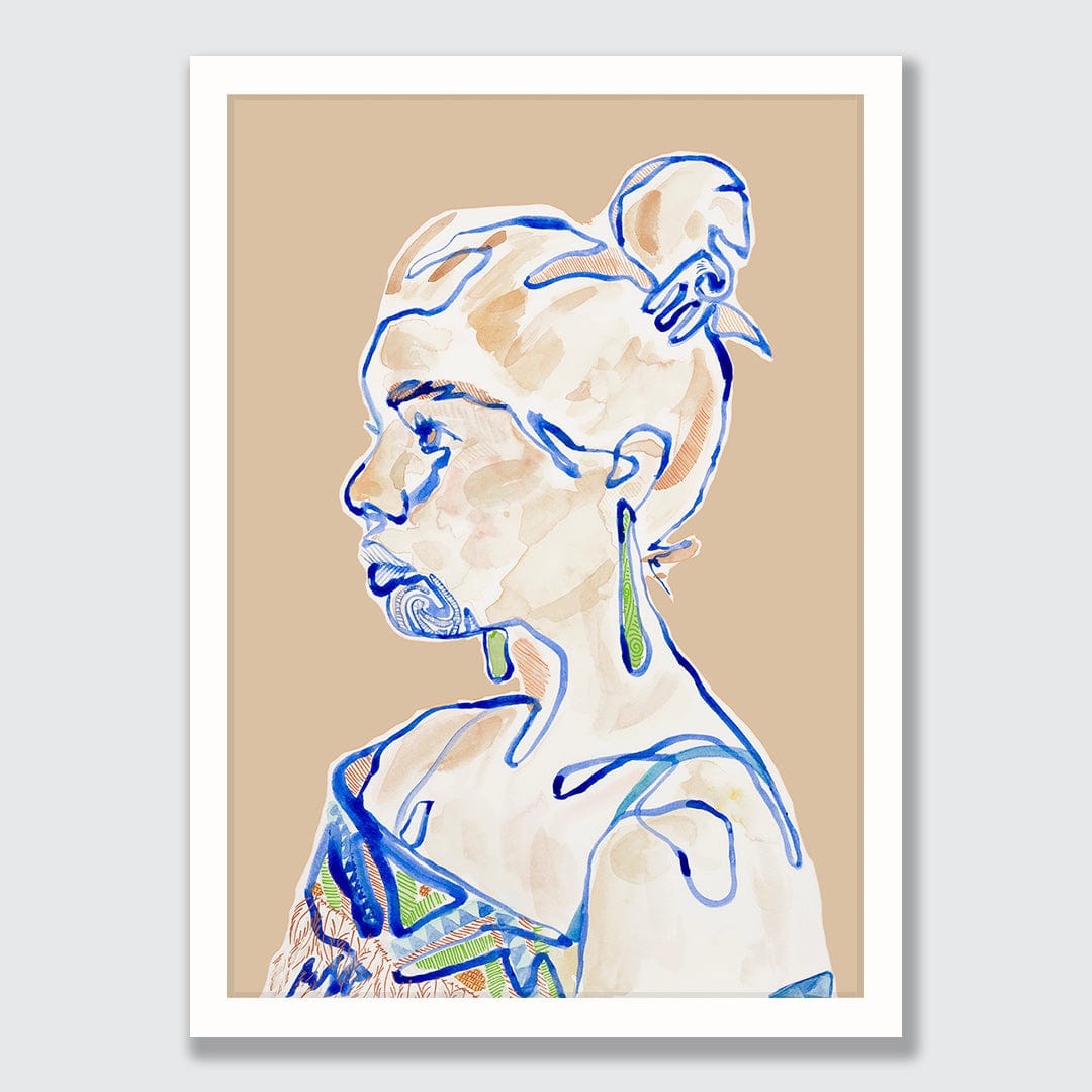 Hana Art Print by Makus Art