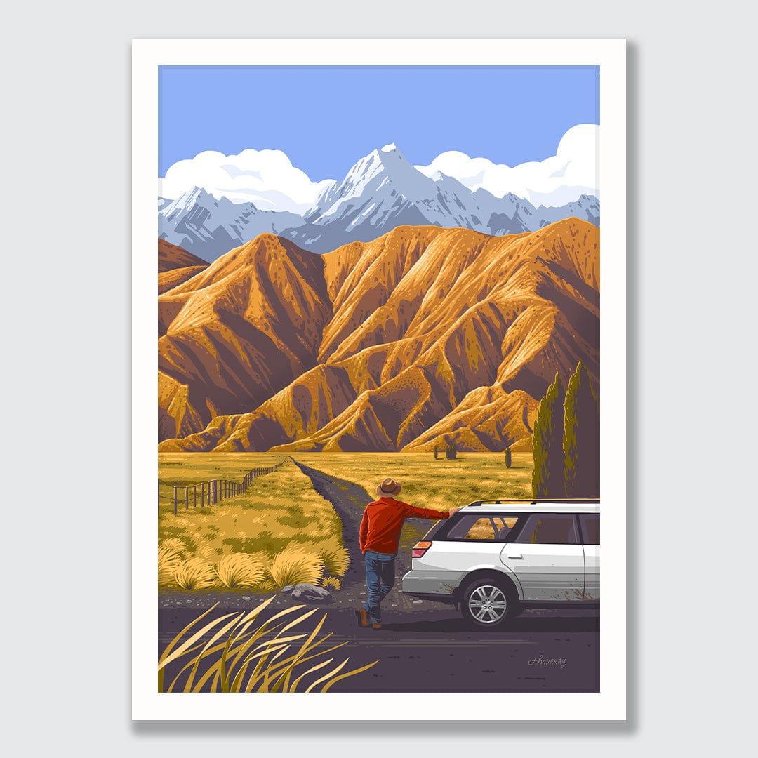 Down South Art Print by Julia Murray
