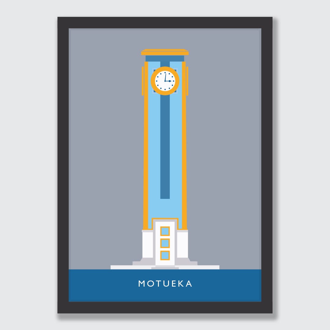 Motueka Clock Tower Art Print by Hamish Thompson