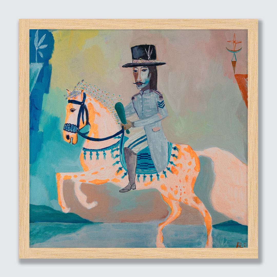 Rebel Rider No. 8 Limited Edition Art Print by Rakai Karaitiana