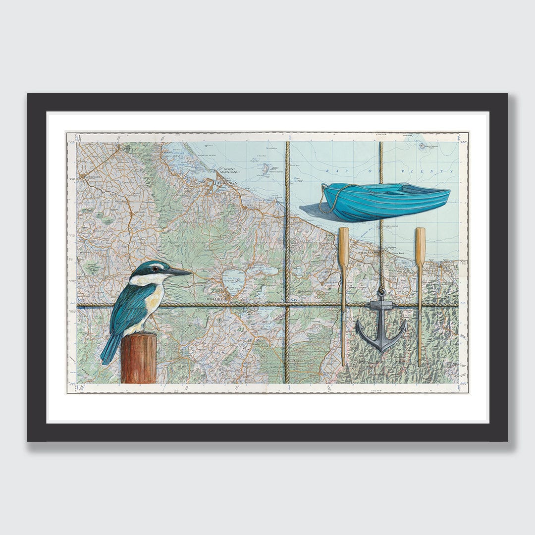 Bay of Plenty 2 Limited Edition Art Print by Justine Hawksworth