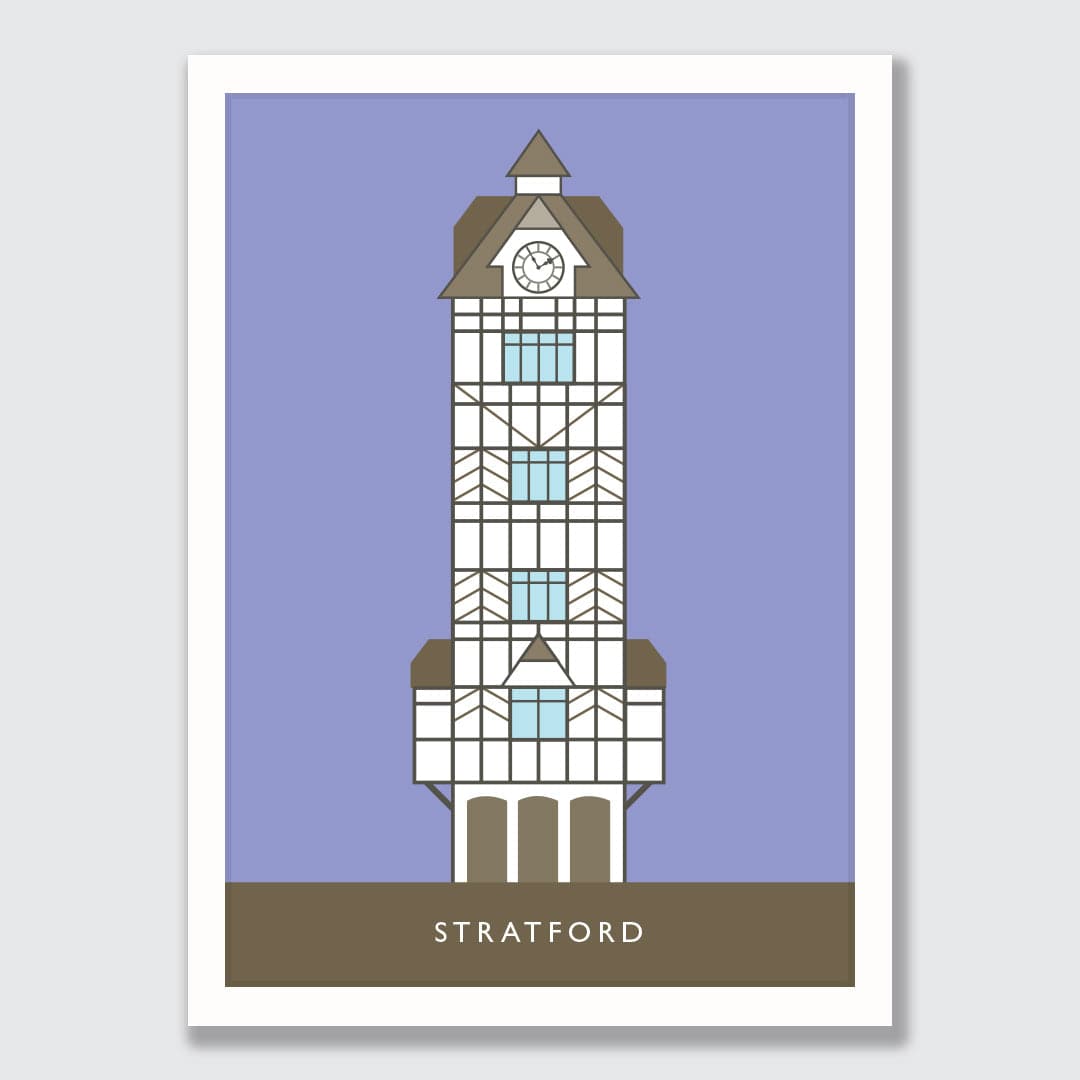 Stratford Clock Tower Art Print by Hamish Thompson
