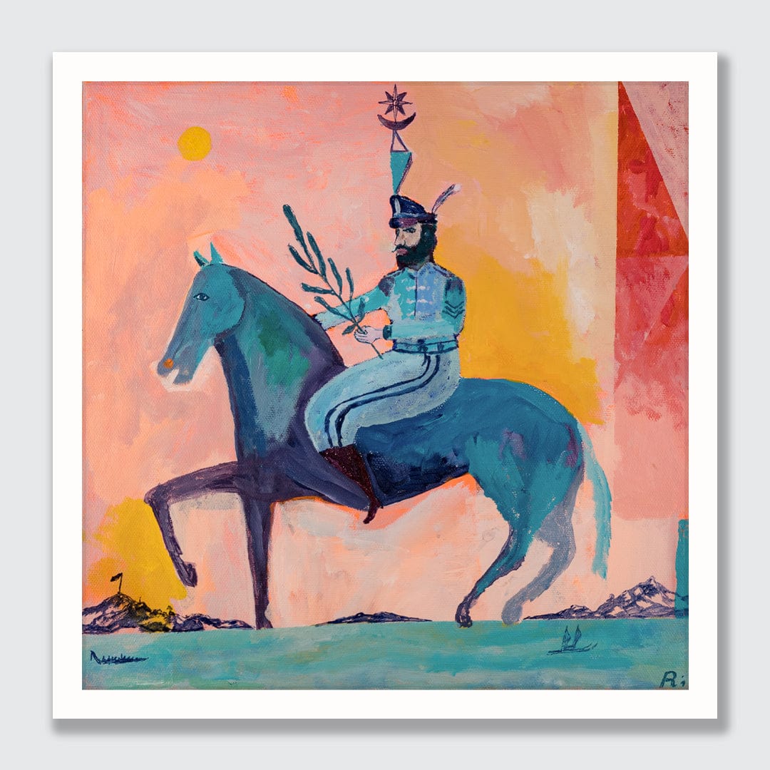Rebel Riders No. 10 Limited Edition Art Print by Rakai Karaitiana
