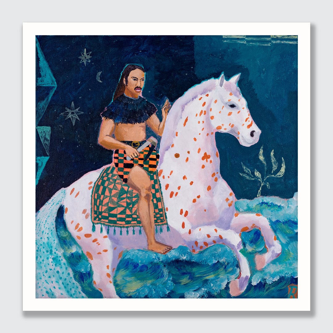 Rebel Riders No.1 Limited Edition Art Print by Rakai Karaitiana