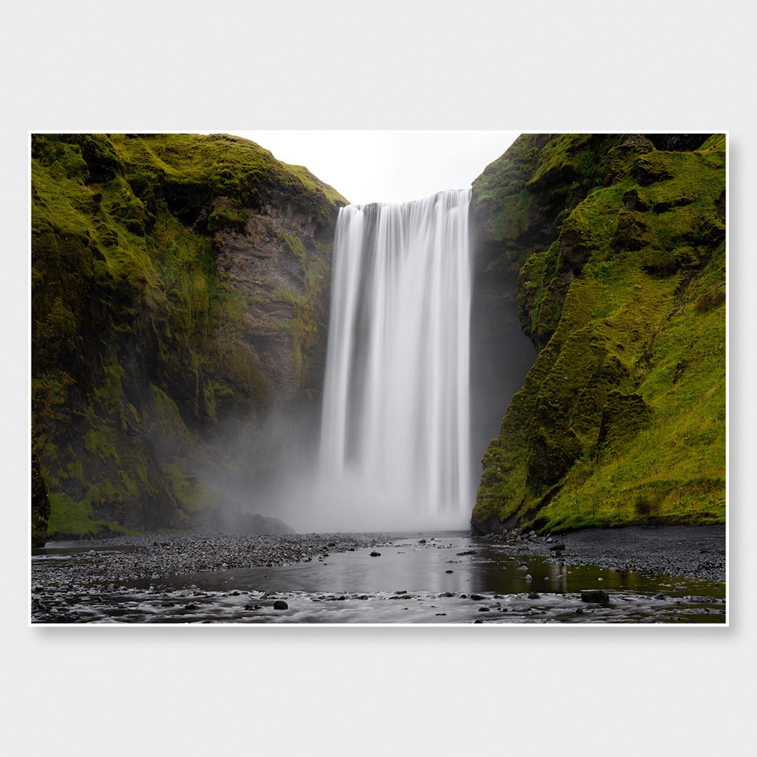 Skógafoss Waterfall Photographic Print by Emma Willetts