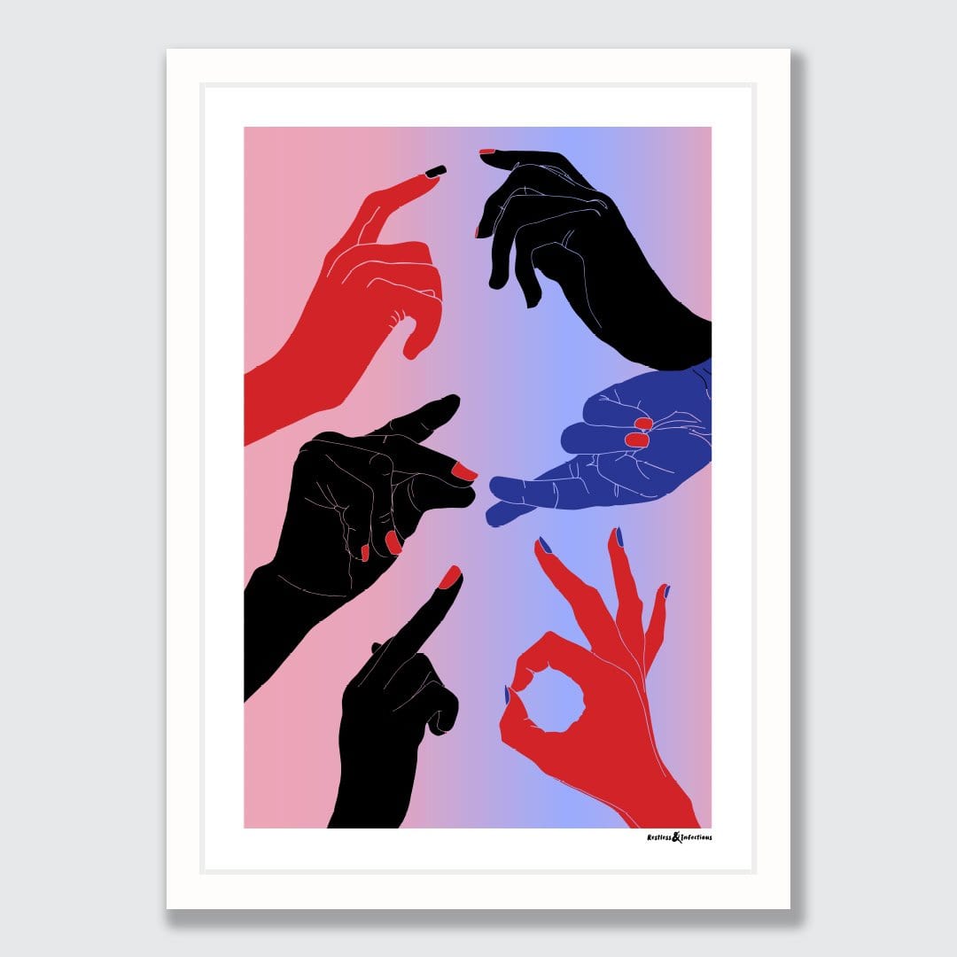 All The Feels Art Print by Restless &amp; Infectious