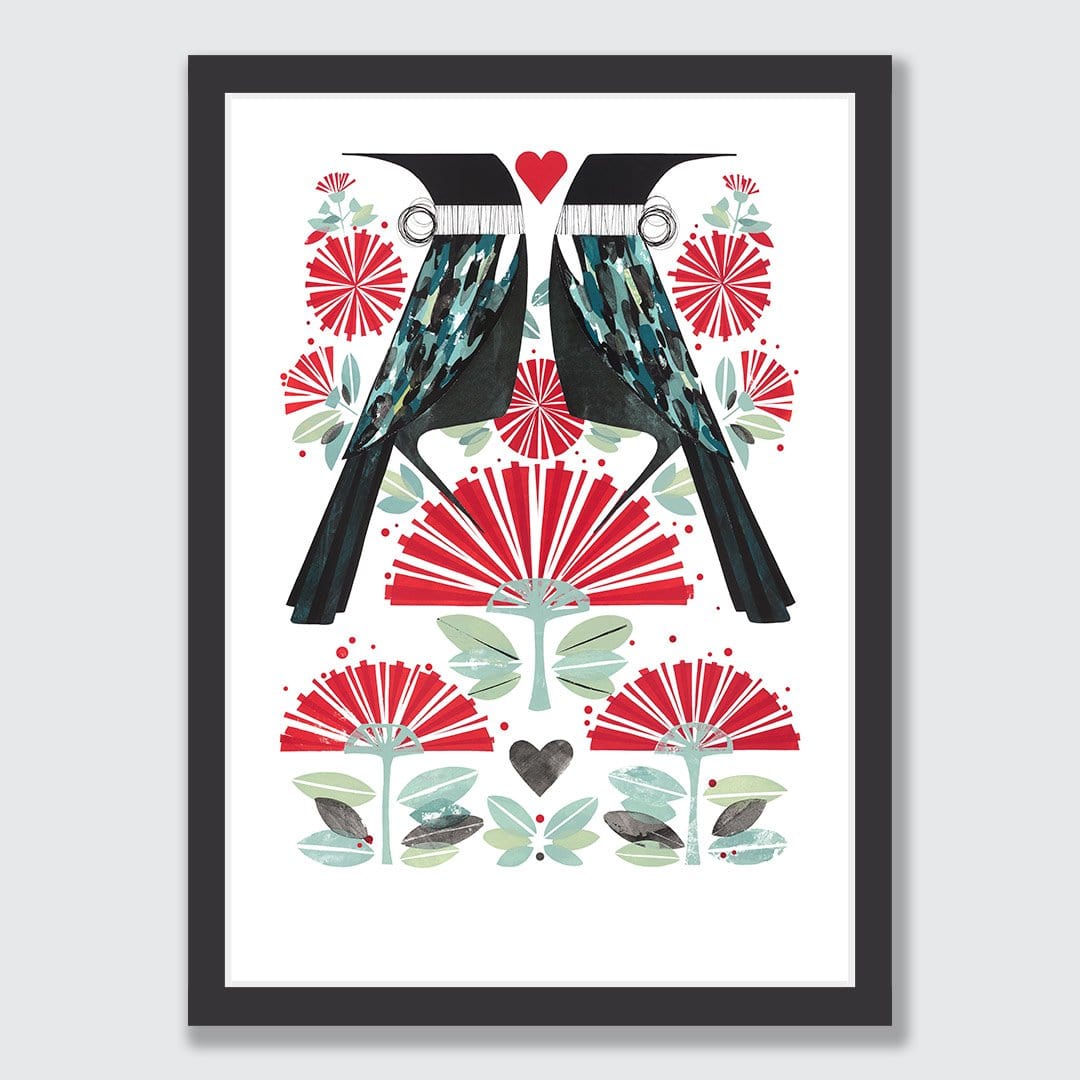 Aroha Nui Art Print by Holly Roach