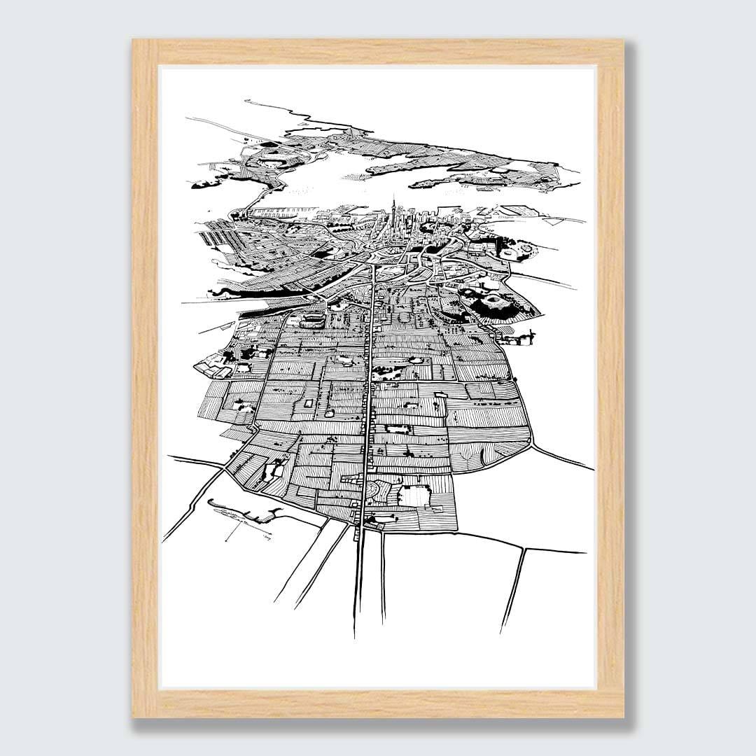Auckland Art Print by Citizen Art