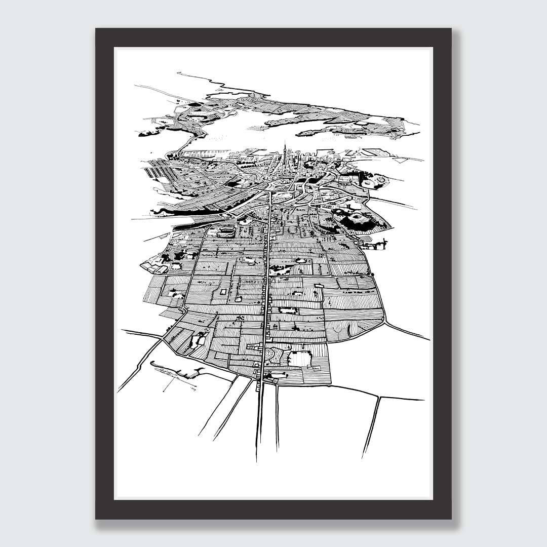 Auckland Art Print by Citizen Art