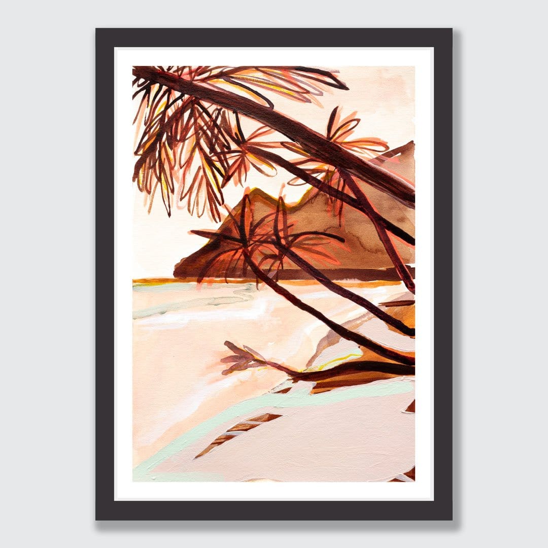 Beach Days Art Print by Jen Sievers