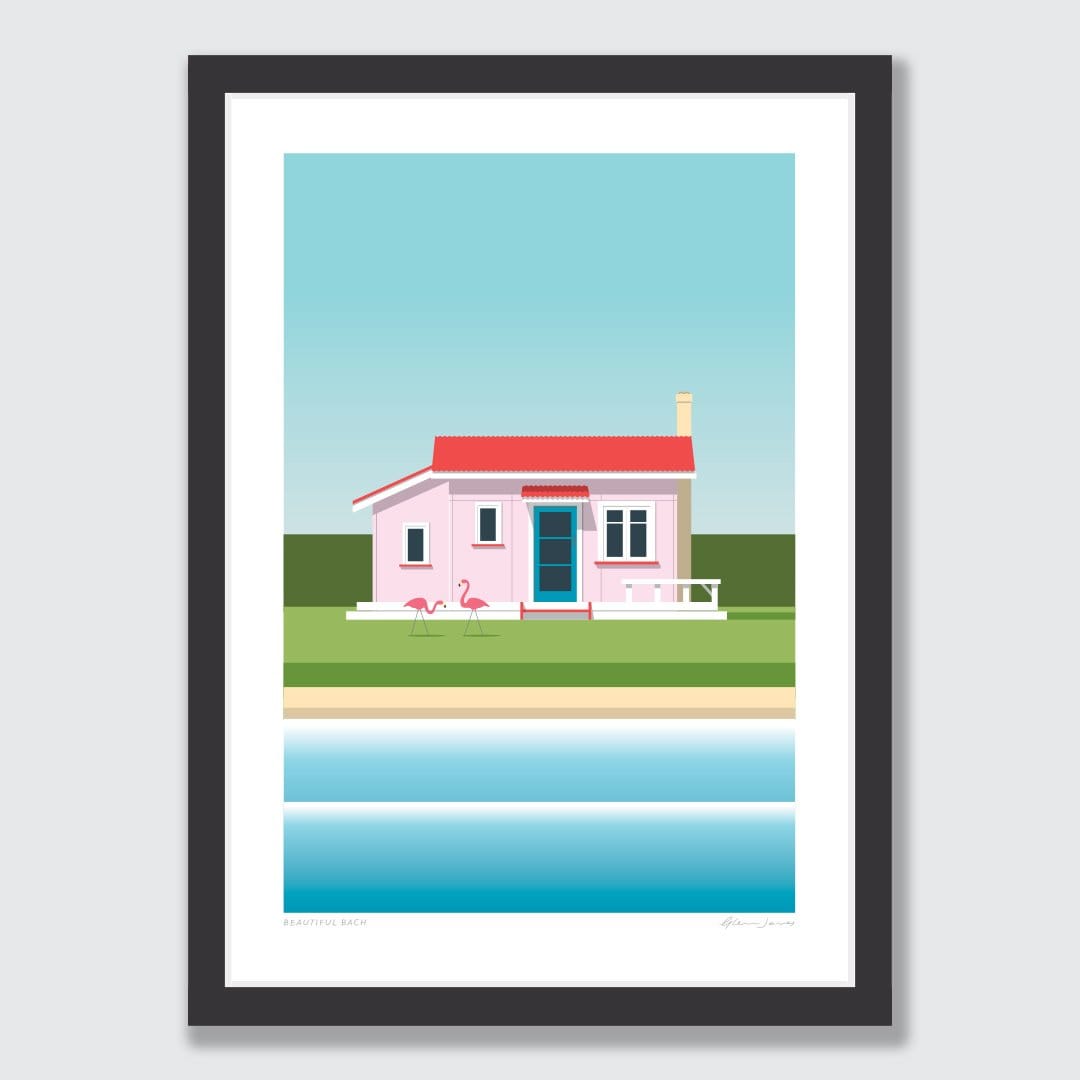 Beautiful Bach Art Print by Glenn Jones