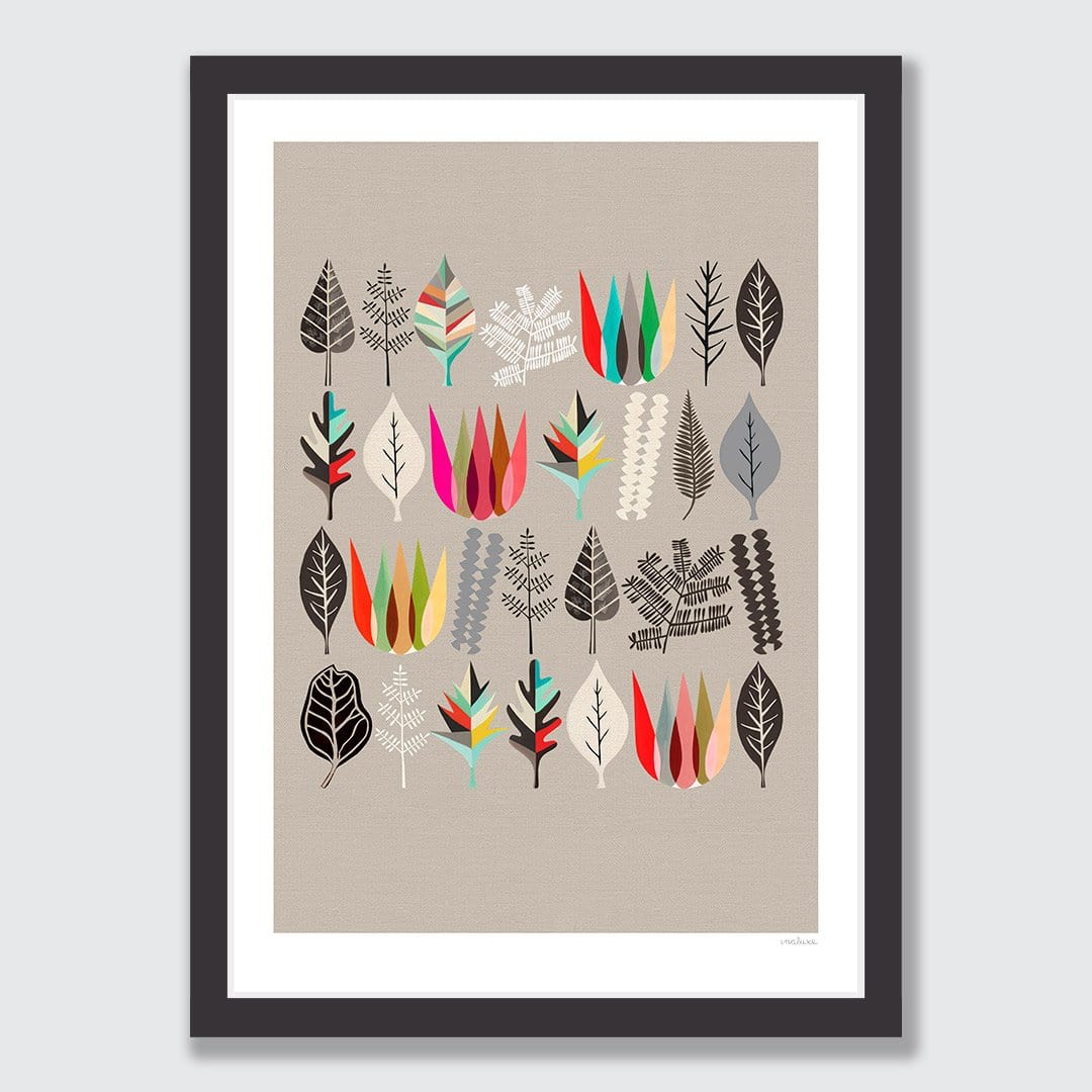 Botanical Assembly Print by Inaluxe