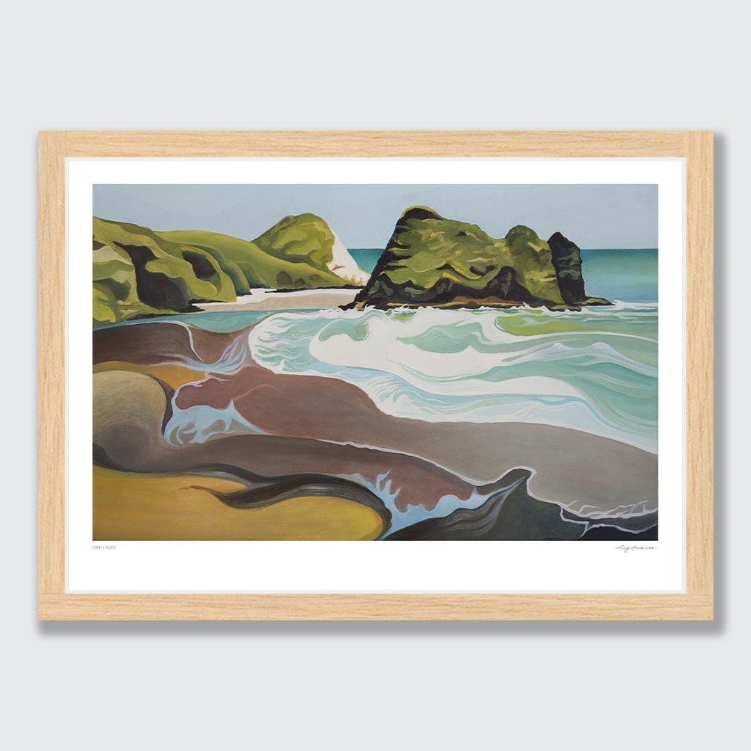 Camel Rock Art Print by Guy Harkness
