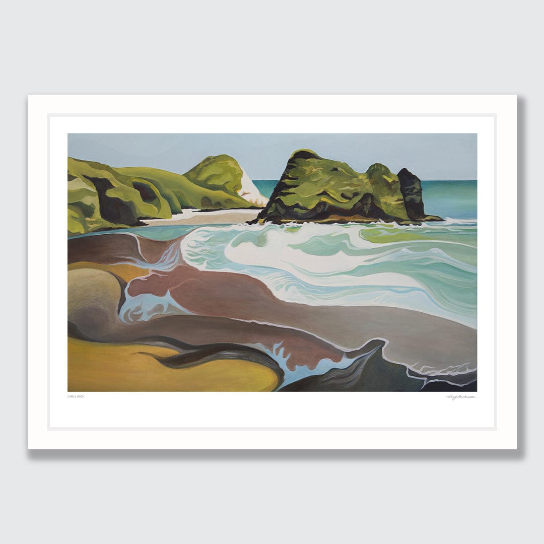 Camel Rock Art Print by Guy Harkness