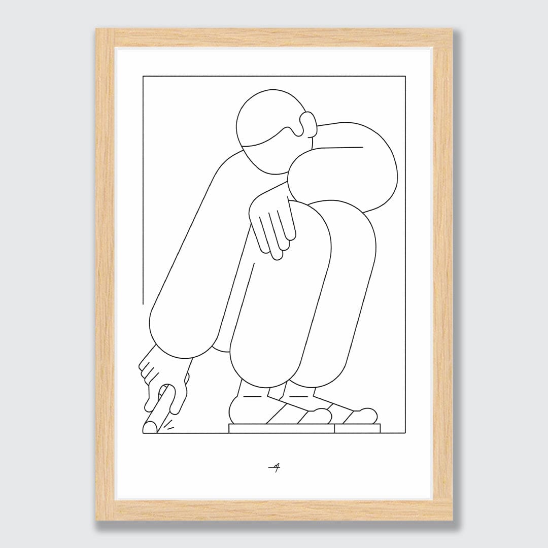 Chox Art Print by Matt Jennings
