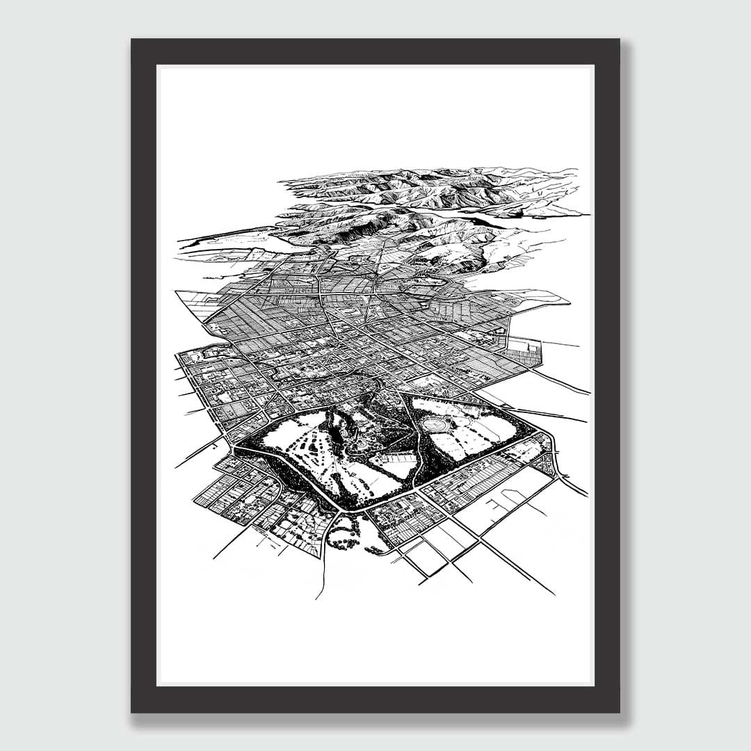 Christchurch Art Print by Citizen Art