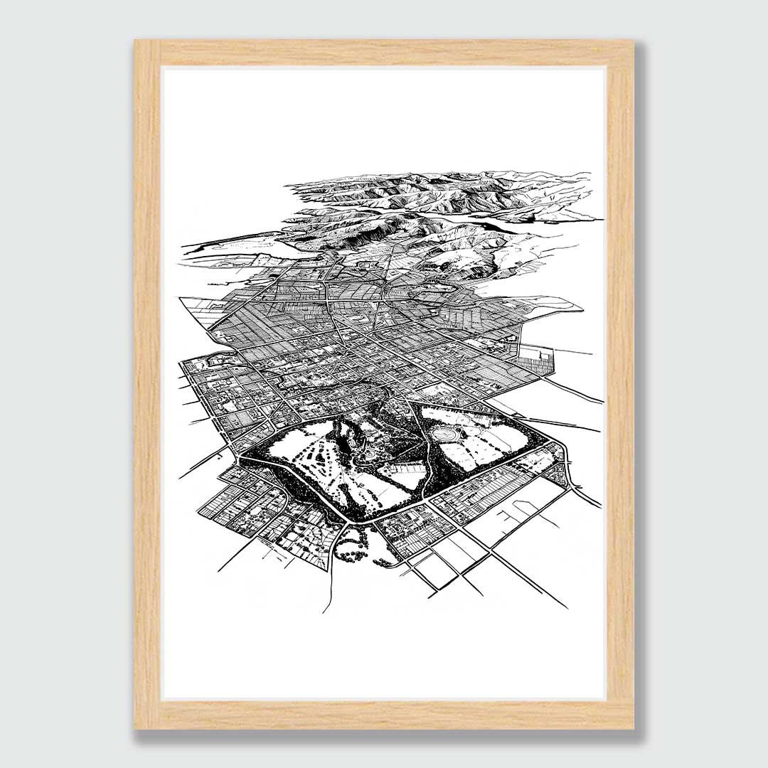 Christchurch Art Print by Citizen Art