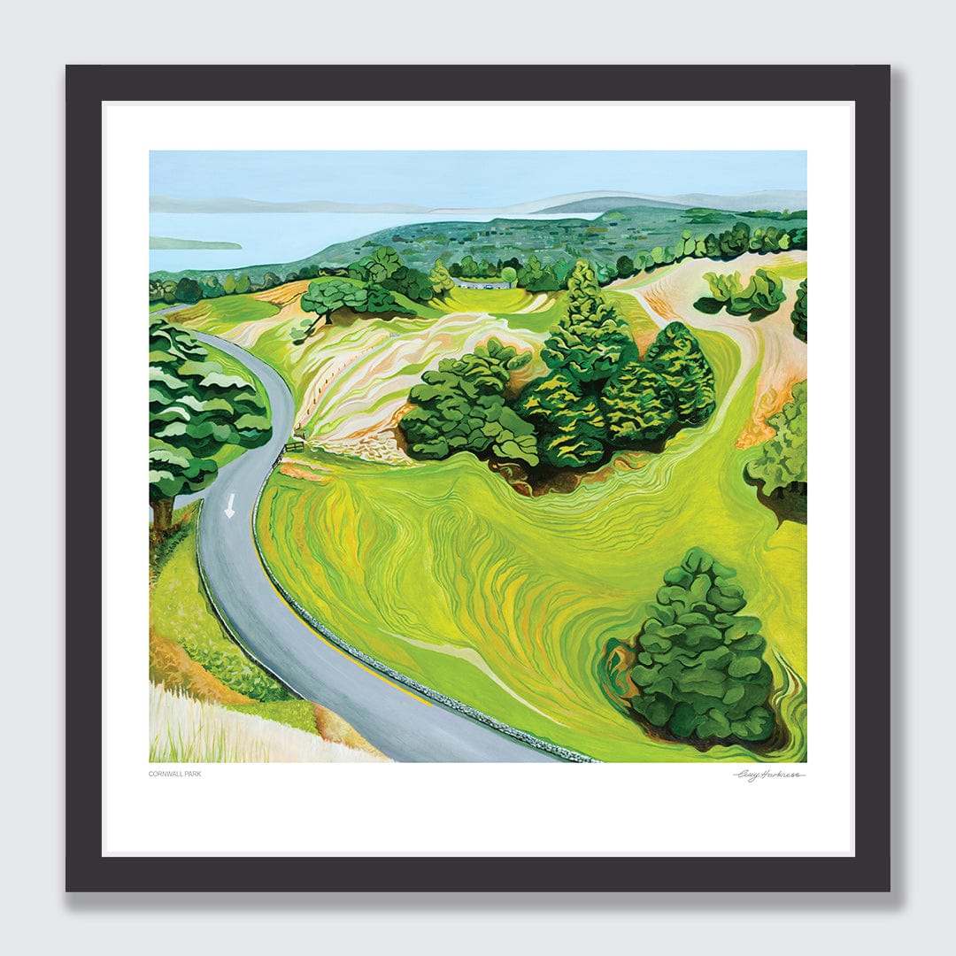 Cornwall Park Art Print by Guy Harkness