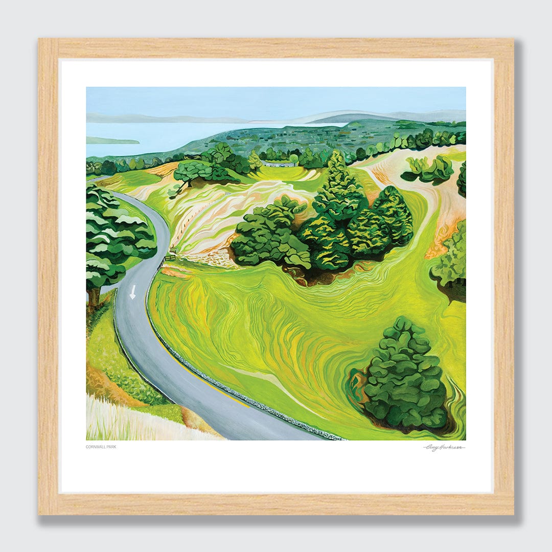 Cornwall Park Art Print by Guy Harkness