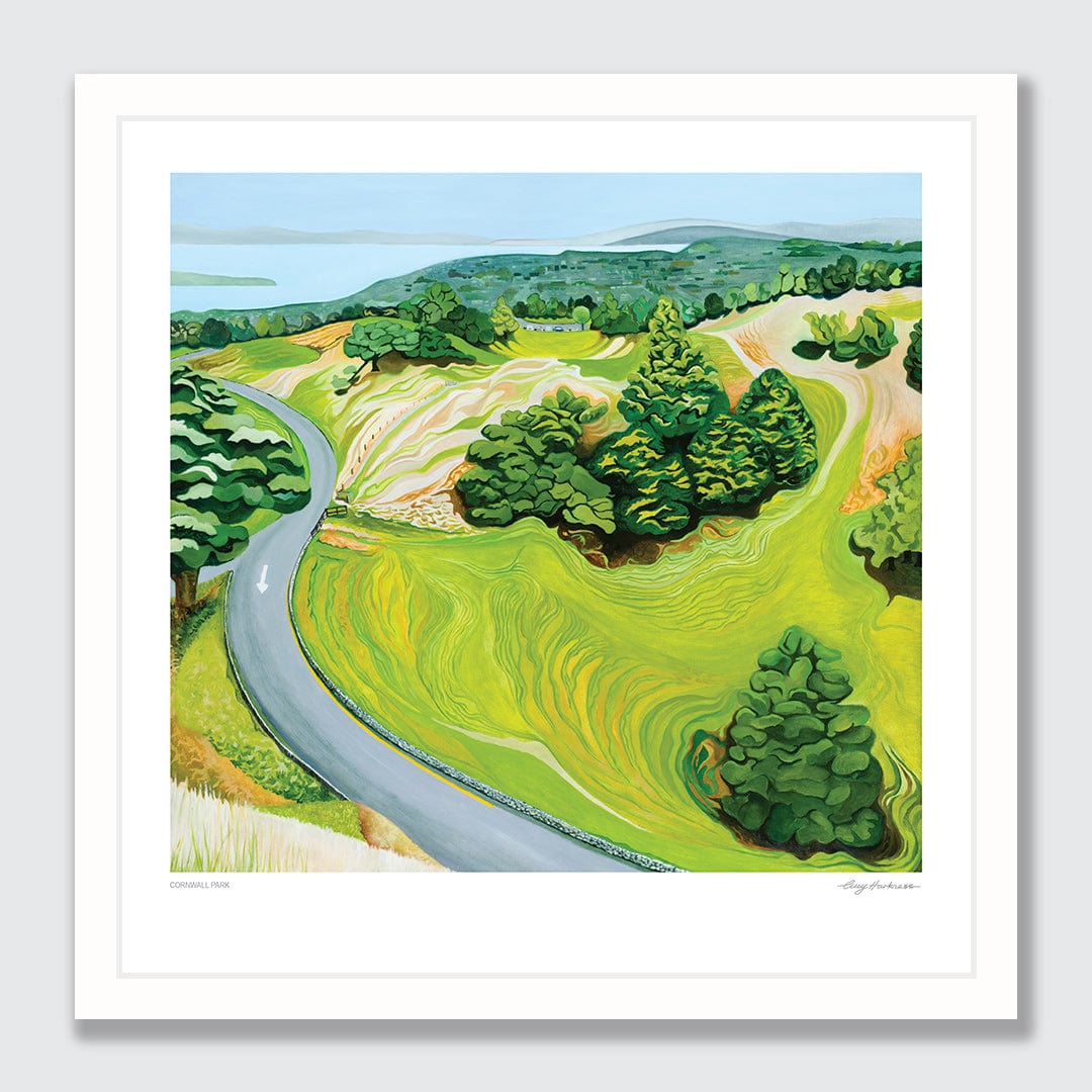 Cornwall Park Art Print by Guy Harkness