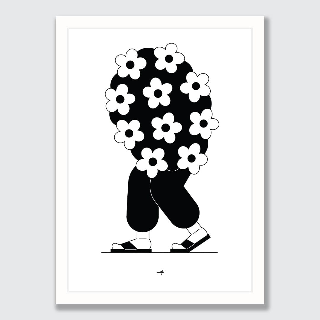 Daisy Boy Art Print by Matt Jennings