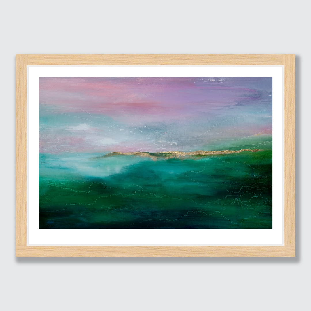 First Glimpse Art Print by Lucy Davidson