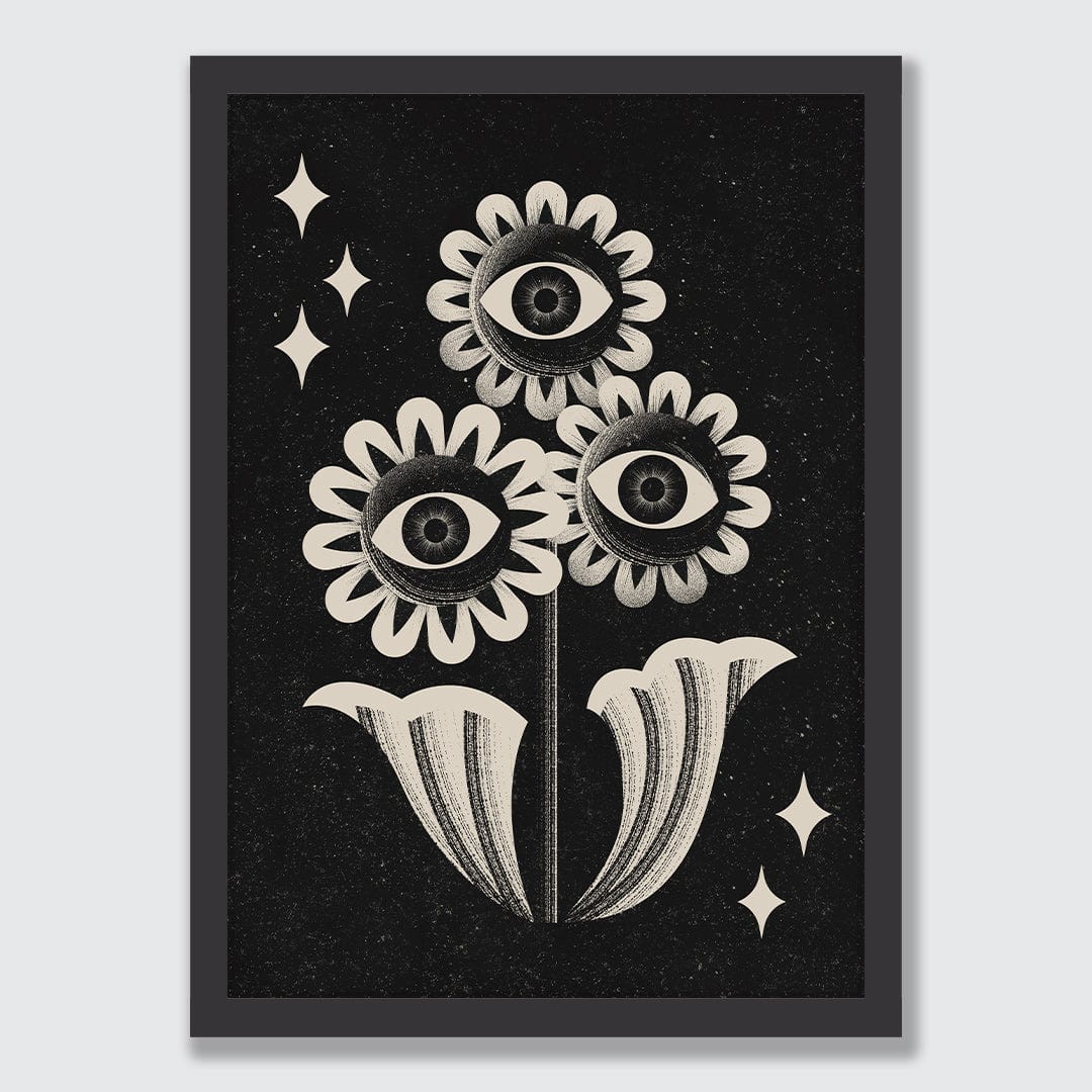Flowers of the Night Art Print by Beth Xia
