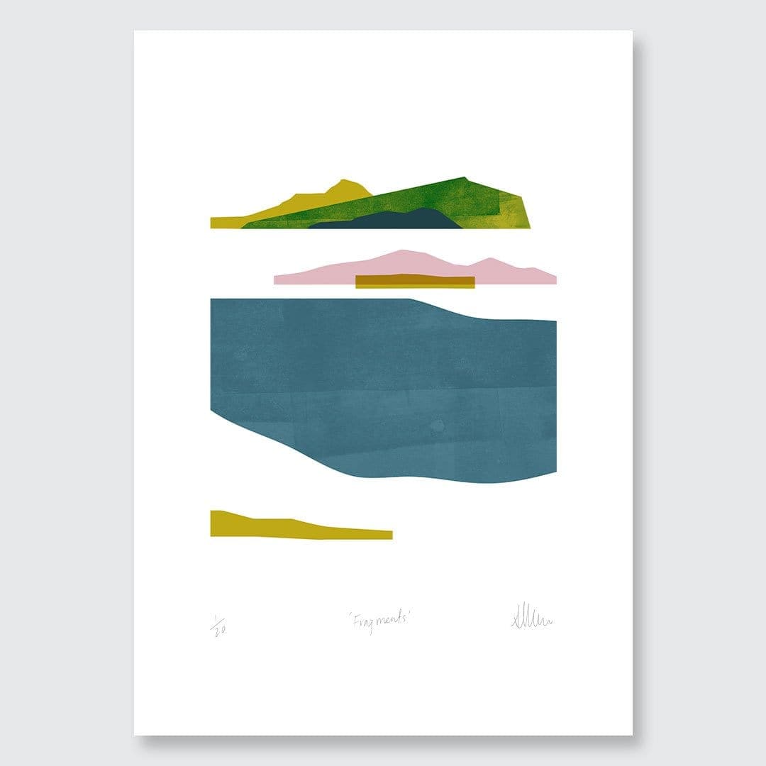 Fragments Limited Edition Art Print by Sarah Parkinson