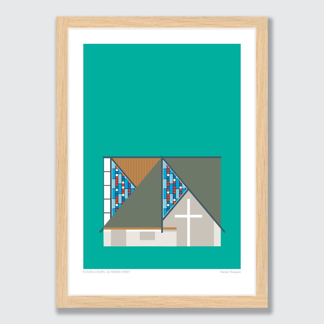 Futuna Chapel, 62 Friend St Art Print by Hamish Thompson